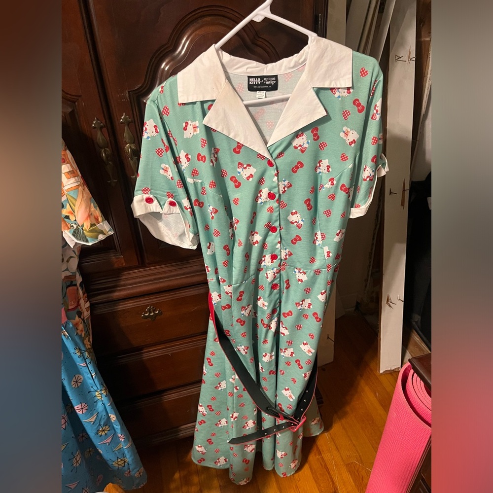 Unique Vintage Hello Kitty dress size 2X